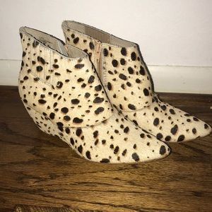 Matisse Cowhide Booties
